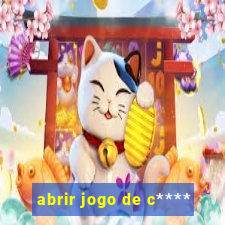 abrir jogo de c****